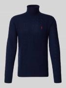 Polo Ralph Lauren Slim Fit Strickpullover aus Woll-Kaschmir-Mix in Mar...