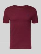 Polo Ralph Lauren T-Shirt mit Logo-Stitching in Hellrot, Größe XXL