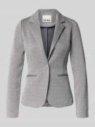 ICHI Blazer mit Reverskragen Modell 'KATE' in Hellgrau, Größe L