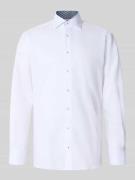 ETERNA Regular Fit Freizeithemd mit Kentkragen Modell 'Kent' in Weiss,...