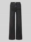 Christian Berg Woman Flared Fit Jeans aus Baumwoll-Mix mit Paspeltasch...