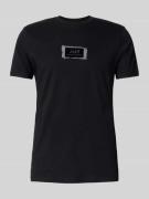 Antony Morato T-Shirt mit Label-Print in Black, Größe S