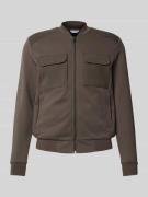Antony Morato Slim Fit Sweatjacke mit Viskose-Anteil Modell 'Neuter' i...