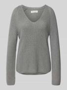 Marc O'Polo Regular Fit Strickpullover aus reiner Baumwolle in Mittelg...