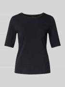 s.Oliver BLACK LABEL Regular Fit T-Shirt aus Baumwoll-Mix in Black, Gr...