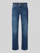 MAC Slim Fit Jeans im 5-Pocket-Design in Blau, Größe 31/30