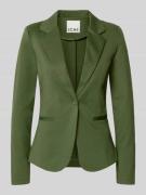 ICHI Slim Fit Blazer mit Paspeltaschen Modell 'KATE' in Khaki, Größe L
