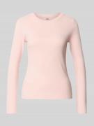 Levi's® Longsleeve mit Rundhalsausschnitt in Altrosa, Größe L