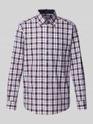 ETERNA Comfort Fit Business-Hemd mit Knopfleiste in Rot, Größe 40