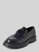 Guess Loafers aus echtem Leder Modell 'Gorizia' in Black, Größe 41