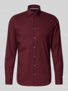 OLYMP Level Five Slim Fit Business-Hemd mit Kentkragen in Rot, Größe 3...