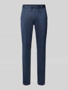 Zuitable Slim Fit Hose mit Schnürung Modell 'SpartaFlex' in Marine, Gr...