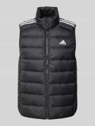 adidas Sportswear Daunenweste mit Stehkragen in Black, Größe S