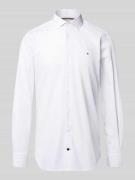 Tommy Hilfiger Tailored Slim Fit Businesshemd aus reiner Baumwolle in ...