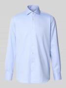 ETERNA Modern Fit Business-Hemd mit Haifischkragen in Bleu, Größe 39