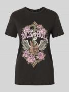 Only Regular Fit T-Shirt aus reiner Baumwolle Modell 'LUCY' in BLACK, ...