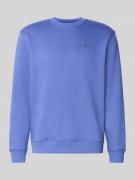 Tommy Jeans Regular Fit Sweatshirt aus Baumwoll-Mix in Royal, Größe L