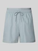Calvin Klein Underwear Badehose mit elastischem Bund in Hellgrau, Größ...