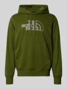 The North Face Hoodie mit Label-Stitching in Oliv, Größe L