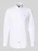 Tommy Hilfiger Regular Fit Businesshemd aus reiner Baumwolle in Weiss,...