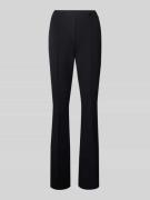 Marc Cain Stoffhose mit elastischem Bund in Black, Größe 38