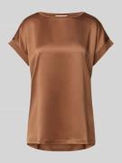 Christian Berg Woman T-Shirt mit geripptem Rundhalsausschnitt in Cogna...