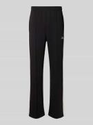 KARL KANI Regular Fit Sweatpants mit Label-Print in Black, Größe L