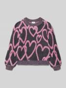 s.Oliver RED LABEL Loose Fit Strickpullover aus Viskose-Mix in Graphit...