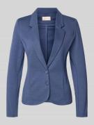 FREE/QUENT Blazer mit Reverskragen Modell 'NANNI' in Blau, Größe L