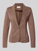 FREE/QUENT Blazer mit Reverskragen Modell 'NANNI' in Hazel, Größe L