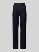 Vila Straight Leg Jeans im 5-Pocket-Design Modell 'KELLY' in Dunkelbla...