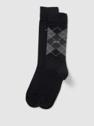 BOSS Socken aus Baumwoll-Mix im 2er-Pack in Black, Größe 39-42