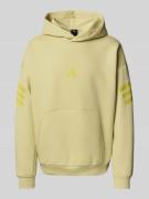 adidas Sportswear Oversized Hoodie mit Label-Print in Hellgelb, Größe ...