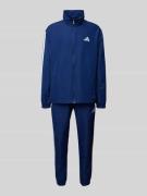 adidas Sportswear Trainingsanzug mit Logo-Stitching in Dunkelblau, Grö...