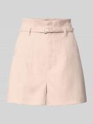 Gestuz Shorts mit Stoffgürtel Modell 'manu' in Rose, Größe 42