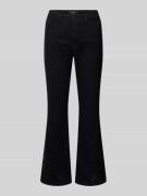 Marc Cain Flared Jeans mit 5-Pocket-Design in Black, Größe 34