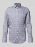 SEIDENSTICKER Slim Fit Business-Hemd mit Knopfleiste in Marine, Größe ...