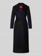MAX&Co. Regular Fit Wollmantel mit Reverskragen Modell 'LONGRUN' in Bl...