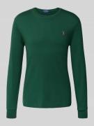 Polo Ralph Lauren Longsleeve mit gerippten Abschlüssen in Gruen, Größe...