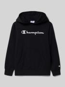 CHAMPION Hoodie mit Kapuze in Black, Größe 140