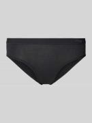 Sloggi Slip mit Label-Stitching in Black, Größe L-XXL