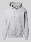 The North Face Hoodie mit Label-Stitching in Hellgrau, Größe XL