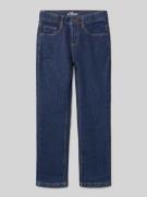 s.Oliver RED LABEL Regular Fit Jeans aus Baumwoll-Mix Modell 'PETE' in...