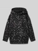 s.Oliver RED LABEL Oversized Hoodie aus Baumwol-Mix in Black, Größe 14...