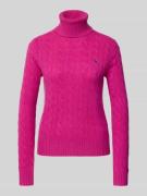 Polo Ralph Lauren Regular Fit Strickpullover aus Baumwoll-Kaschmir-Mix...