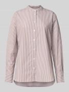 Fynch-Hatton Hemdbluse mit Knopfleiste in Hellbraun, Größe 36