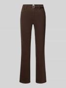 Brax Flared Fit Jeans mit Gürtel Modell 'STYLE.MARY' in Schoko, Größe ...