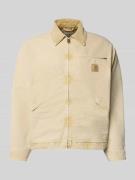 Carhartt Work In Progress Jacke mit Umlegekragen und Reißverschluss in...