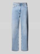 Levi's® Straight Fit Jeans mit Logo-Patch Modell '565 Loose' in Hellbl...