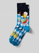 Happy Socks Socken mit Motiv-Stitching Modell 'OKTOBERFEST' in Royal, ...